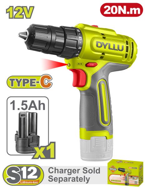 Li-Ion ხრახნ დამჭერი 12V 20ნ DTCDS565 - Image 1