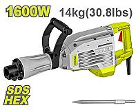 SDS HEX პნევმატური პერფერატორი 1600W 45J DTDB1D80