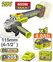 Li-Ion კუთხსახეხი 20 V 850W DTLAP5421