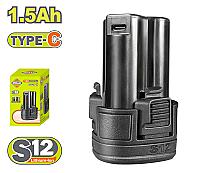 Li-Ion ელემენტი 12V 1.5Ah DTLBS5150