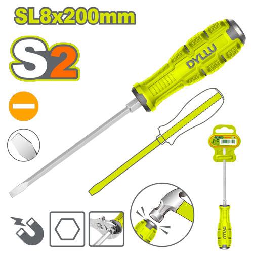 დარტყმითი სახრახნისი SL8x200MM DTQJ1288 - Image 1