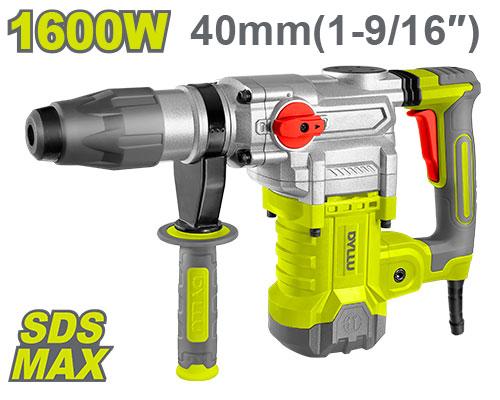 SDS MAX პნევმატური პერფერატორი 1600W 10J DTRH3D38 - Image 1