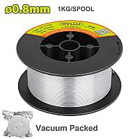 შედუღების მავთული 1KG 0.8MM ფლუქსით  DTSFC08012