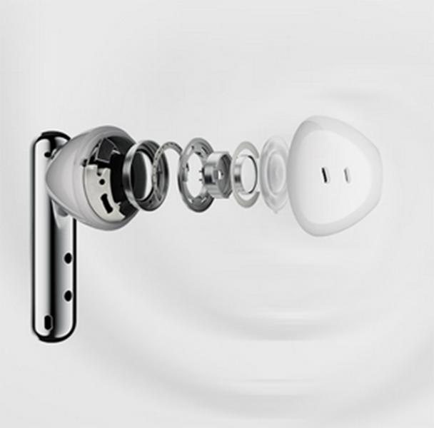 QCY T21 FairyBuds - Silver - Image 3