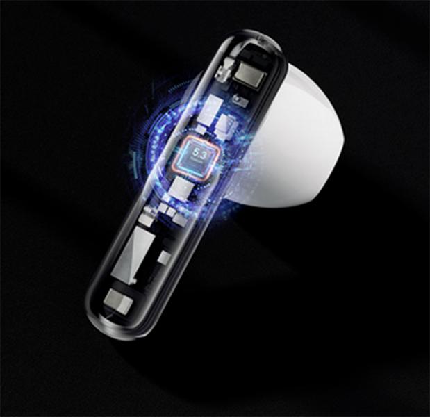 QCY T21 FairyBuds - Silver - Image 4