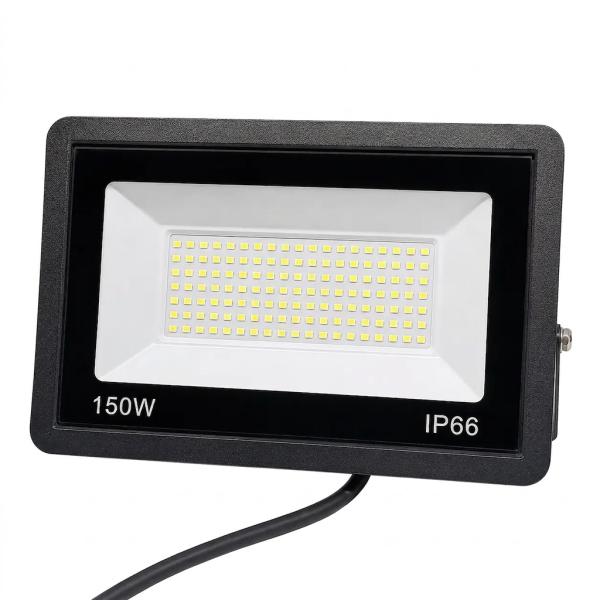 დიოდური პროჟექტორი 100 lm/W IP66 150w 6500k - Image 1