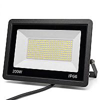 დიოდური პროჟექტორი 100 lm/W IP66 200w 6500k
