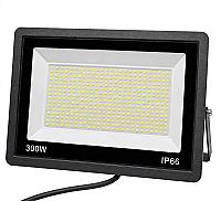 დიოდური პროჟექტორი 100 lm/W IP66 300w 6500k