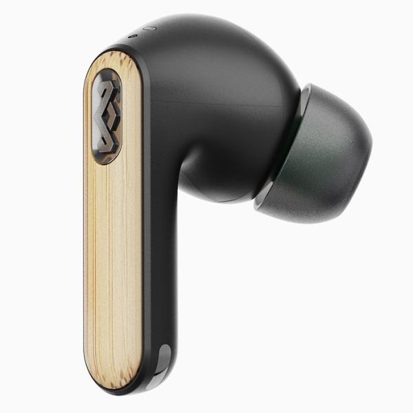 House Of Marley Redemption 2 ANC Wireless Earbuds - Signature Black (EM-DE031-SB) - Image 2
