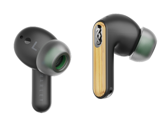 House Of Marley Redemption 2 ANC Wireless Earbuds - Signature Black (EM-DE031-SB)