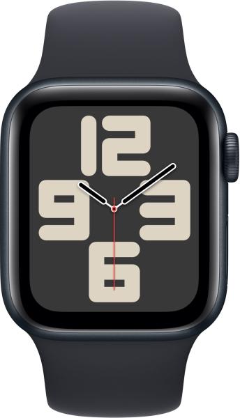 Apple Watch SE 2 GPS Gen.2 44mm Midnight Aluminium Case with Midnight Sport Band - S/M (MRE73) - Image 1