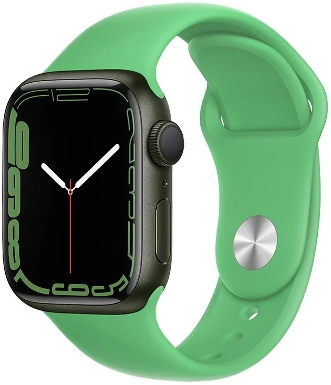 Hoco Watchband iWatch WA01 Flexible series classic sports silicone strap 38/40/41mm for Apple Watch series 1/2/3/4/5/6/7/8/SE Bright green