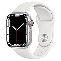 Hoco Watchband WA01 classic sports silicone strap(42/44/45/49mm) White - Thumbnail 1