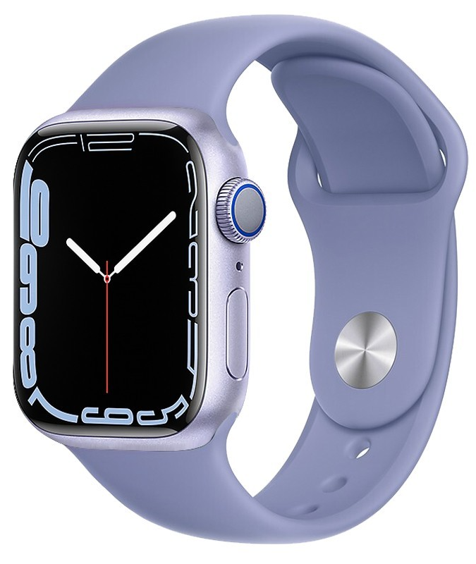 Hoco Watchband iWatch WA01 Flexible series classic sports silicone strap 42/44/45/49mm for Apple Watch series 1/2/3/4/5/6/7/8/SE/Ultra Lavender