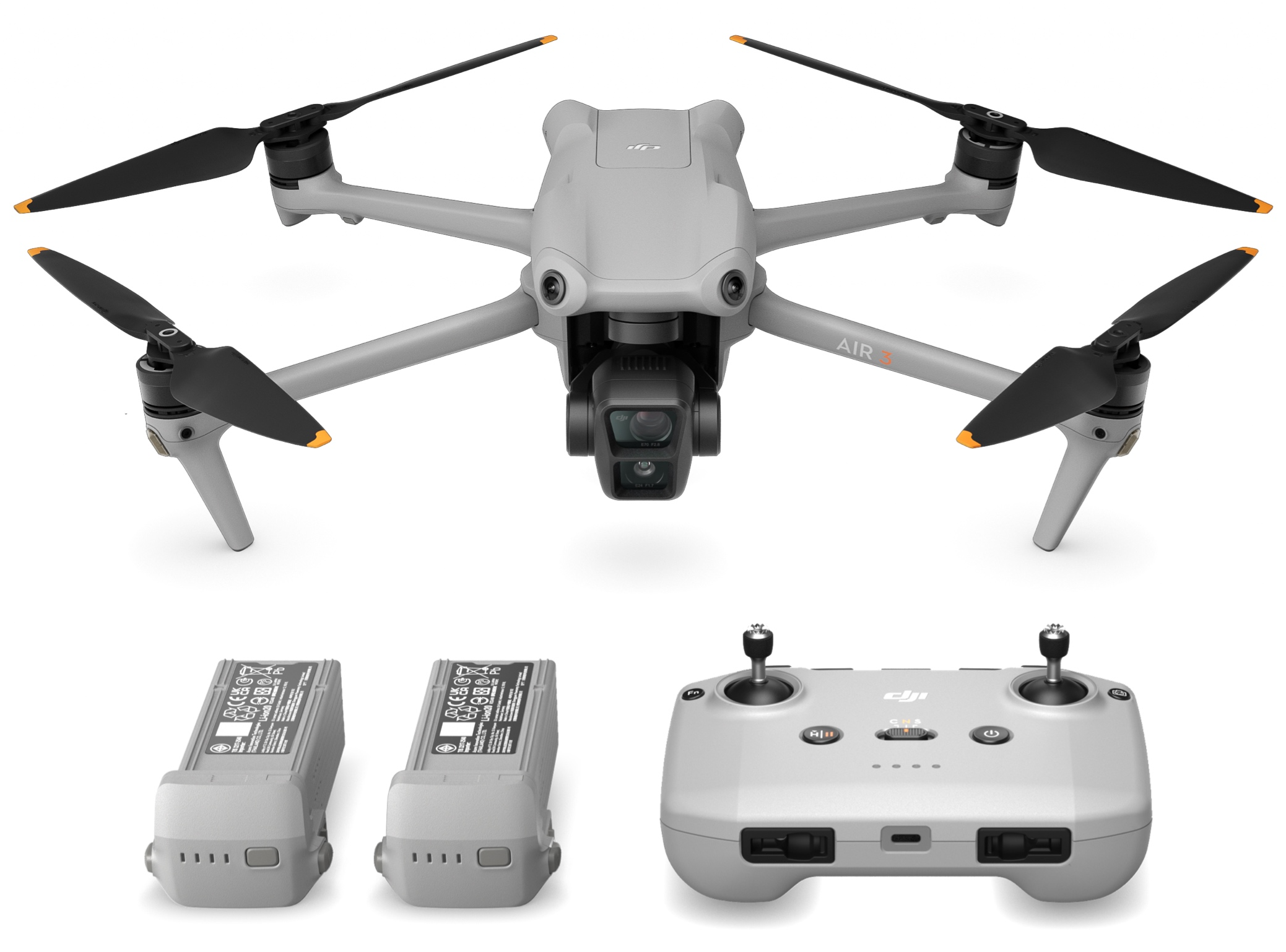 DJI Air 3 Fly More Combo (DJI Remote Controller Without Screen)