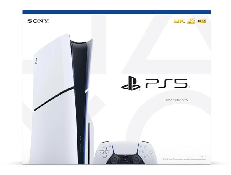PlayStation 5 Slim Disc Version - White - Image 5