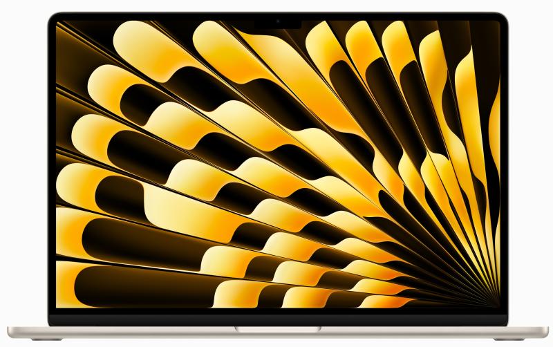 Apple MacBook Air 15" M2 8-core CPU and 10-core GPU (8GB/256GB) - Starlight - Image 1