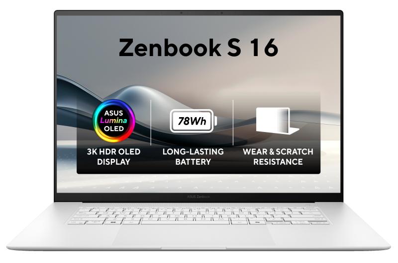 Asus ZenBook S16 OLED (UM5606WA-RK226W) - Scandinavian White - Image 1