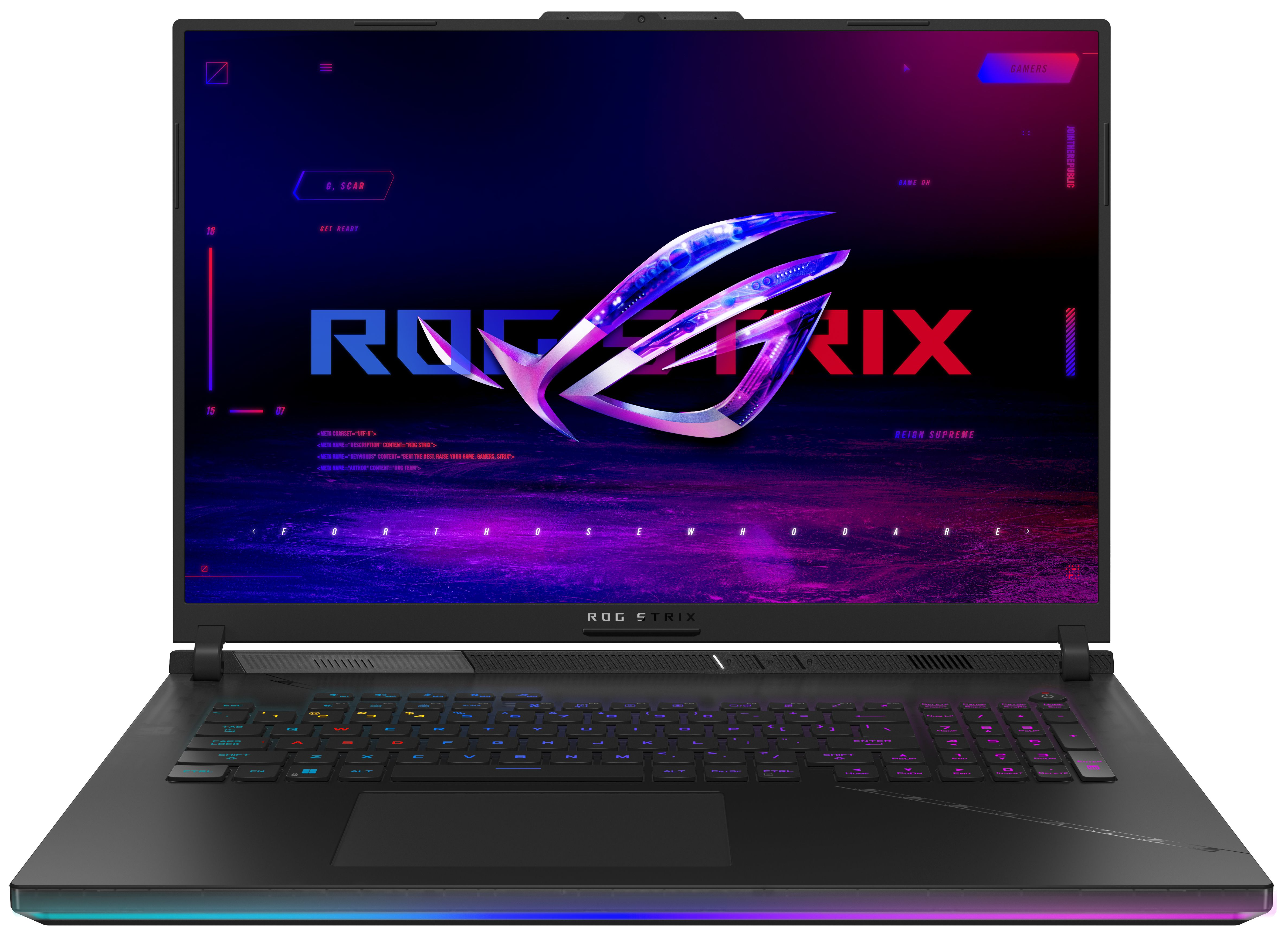 Asus ROG Strix SCAR 18 (2024) (G834JYR-R6149W) - Black