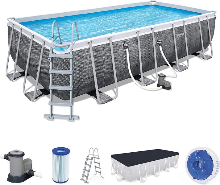 Bestway 56998 კარკასული აუზი 549 x 274 x 122 სმ - Image 1