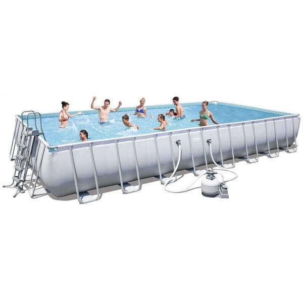 Bestway 56623 კარკასული აუზი 956 X 488 X 132სმ - Image 1