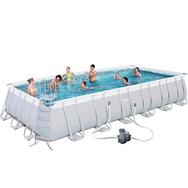 Bestway 56474 კარკასული აუზი 732სმ x 366სმ x 132 სმ - Image 1