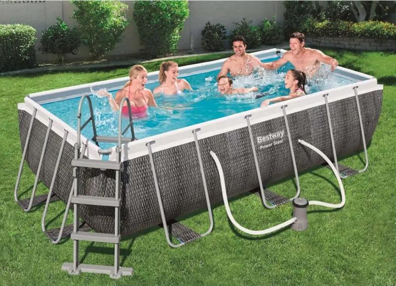 Bestway 56721 frame pool 400 x 200 x 100 cm - Image 1
