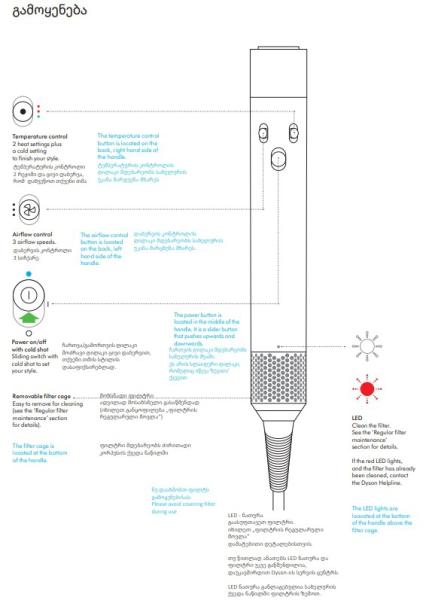 თმის სახვევი Dyson HS05 Airwrap Multi-styler Complete Long Prussian Blue/Rich Copper - Image 6