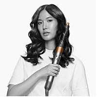 თმის სახვევი Dyson HS05 Airwrap Multi-styler Complete Long With Diffuser Nickel/Copper - Thumbnail 2