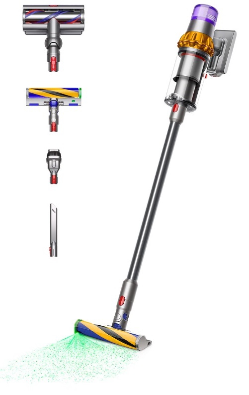 ხელის მტვერსასრუტი Dyson SV47 V15 Detect Absolute Vacuum Cleaner Yellow/Nickel