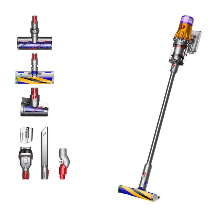 ხელის მტვერსასრუტი Dyson SV46 V12 Detect Slim Absolute Vacuum Cleaner Yellow/Gray