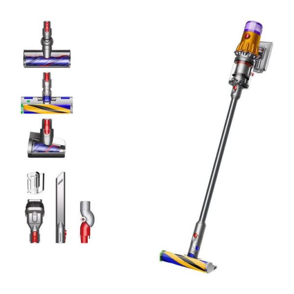 ხელის მტვერსასრუტი Dyson SV46 V12 Detect Slim Absolute Vacuum Cleaner Yellow/Gray - Image 1