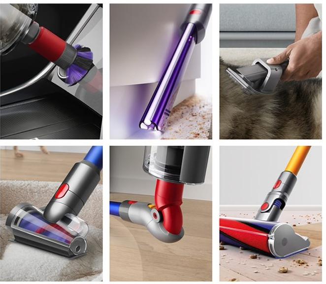 ხელის მტვერსასრუტი Dyson V8 Extra Vacuum Cleaner Nickel