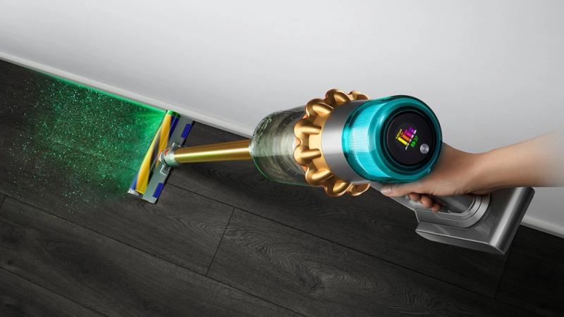 ხელის მტვერსასრუტი Dyson SV47 V15 Detect Absolute Vacuum Cleaner Gold/Iron