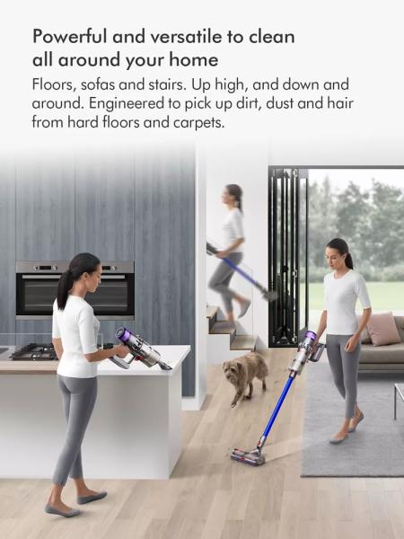 ხელის მტვერსასრუტი Dyson SV28 V11 Absolute Extra Vacuum Cleaner Nickel/Blue