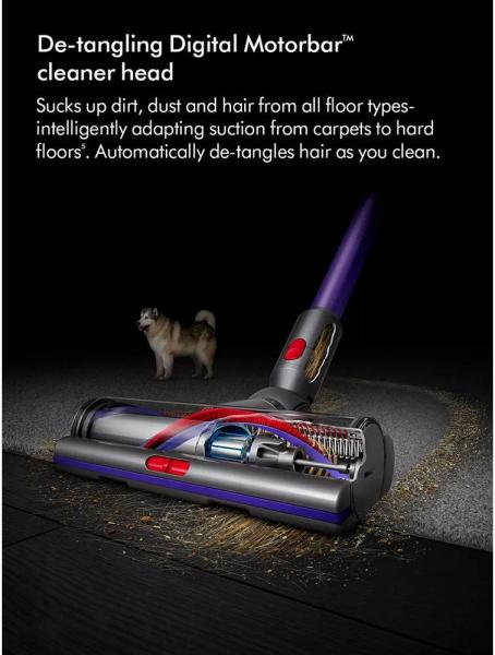 ხელის მტვერსასრუტი Dyson SV23 Gen5Detect Absolute Vacuum Cleaner Purple - Image 6