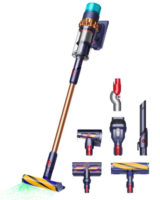 ხელის მტვერსასრუტი Dyson SV23 Gen5Detect Absolute Vacuum Cleaner Blue/Copper