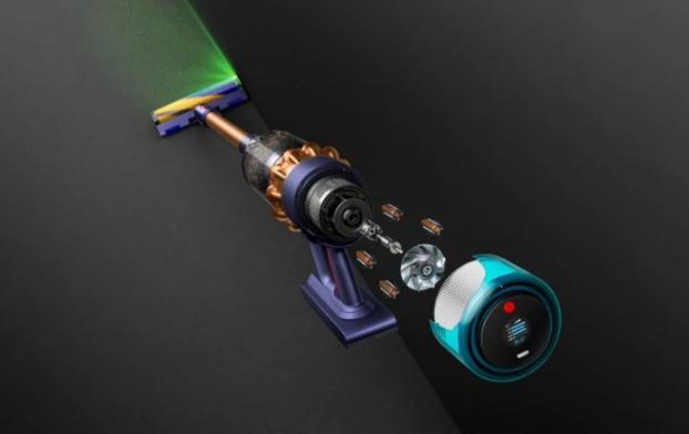 ხელის მტვერსასრუტი Dyson SV23 Gen5Detect Absolute Vacuum Cleaner Blue/Copper