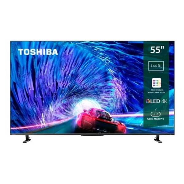 ტელევიზორი 140სმ Toshiba 55Z670ME სმარტი 120HZ QLED 4K Ultra HD