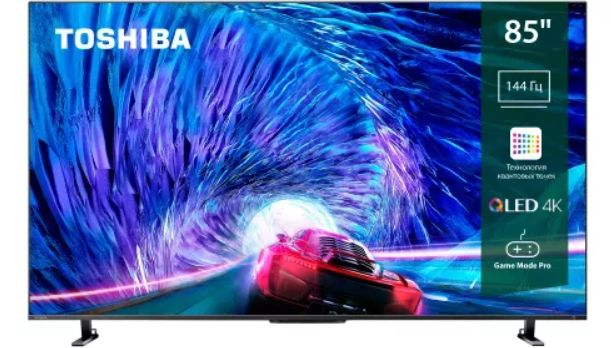 ტელევიზორი 165სმ Toshiba 85Z670ME სმარტი 144HZ QLED Ultra HD