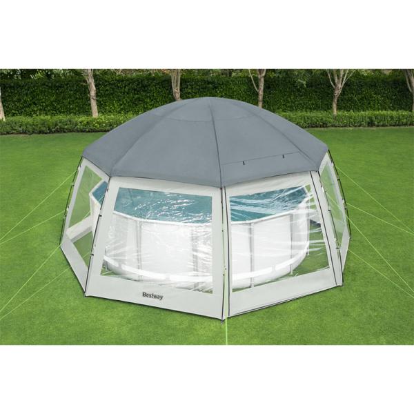 600х600х295cm ტენტი პავილიონი Bestway 58612 - Image 2