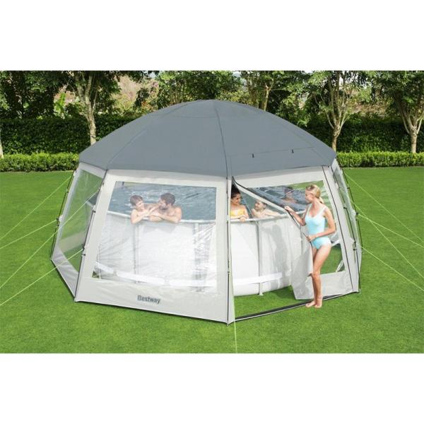 600х600х295cm ტენტი პავილიონი Bestway 58612 - Image 3
