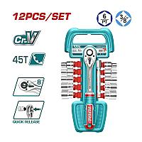 Socket set with handle THT381121