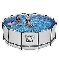 Bestway 56420 მრგვალი კარკასული აუზი