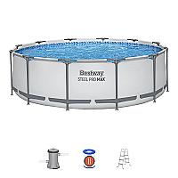 Bestway 56418 მრგვალი კარკასული აუზი - Thumbnail 2