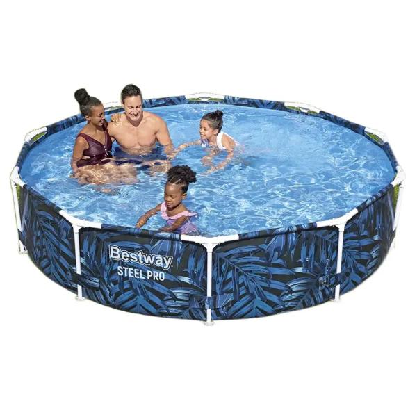 Bestway 56985 მრგვალი კარკასული აუზი - Image 1