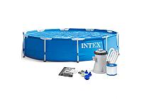 Intex 28202 ასაწყობი კარკასული აუზი