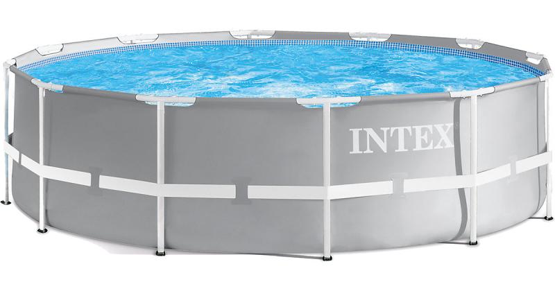 Intex 26710 Polygonal Prefabricated Frame Pool - Image 1
