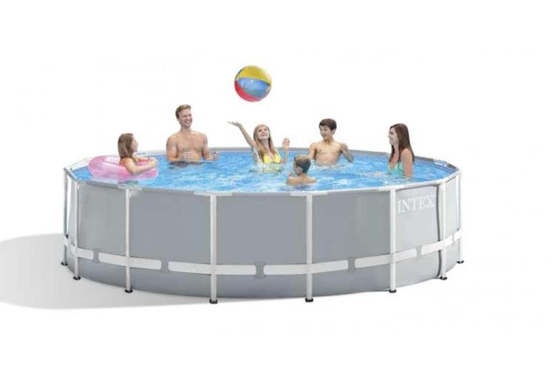 Intex 26700NP მრავალკუთხედი ასაწყობი კარკასული აუზი - Image 1