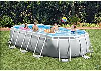 Intex 26720NP ოვალური კარკასული აუზი